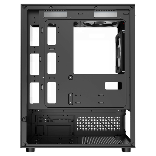 CiT Celcius EBK Micro Tower Gaming Case - Black 